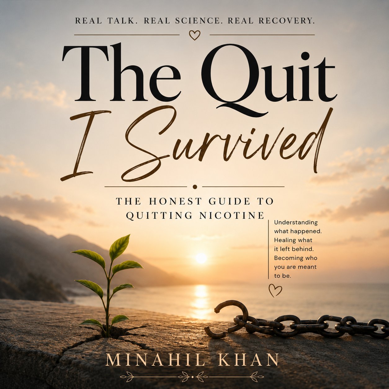 The Quit I Survived — The Honest Guide to Quitting Nicotine, book cover